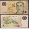 Singapour Pick N°47a, Billet de banque de 5 Dollars 2005-2018