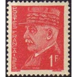 Timbre France Yvert No 514 Type Pétain (Hourriez)