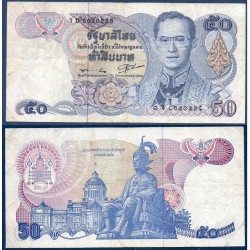 Thaïlande Pick N°90b, Billet de banque de banque de 50 Bath 1985-1996