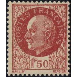 Timbre France Yvert No 517 Type Pétain (Bersier)