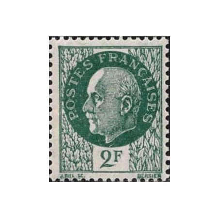 Timbre France Yvert No 518 Type Pétain (Bersier)