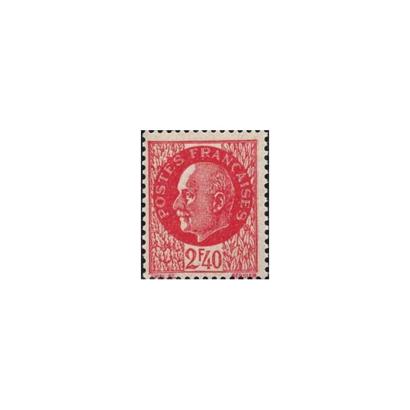 Timbre France Yvert No 519 Type Pétain (Bersier)