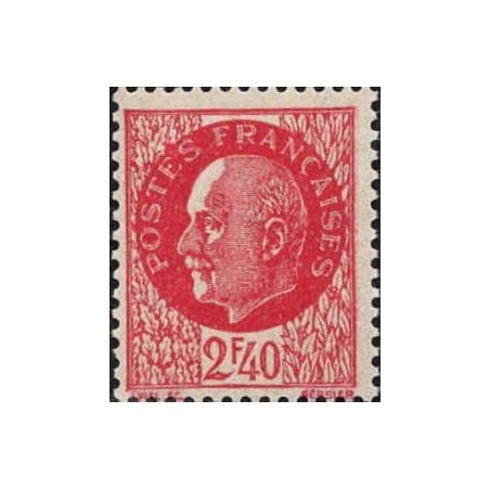 Timbre France Yvert No 519 Type Pétain (Bersier)