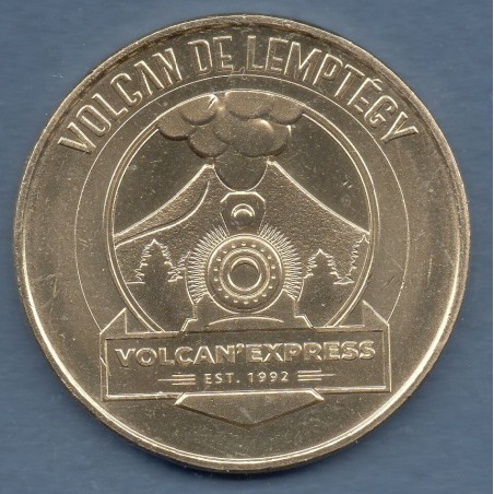 jeton Volcan de lamptegy, volcanexpress - 2019 medaille