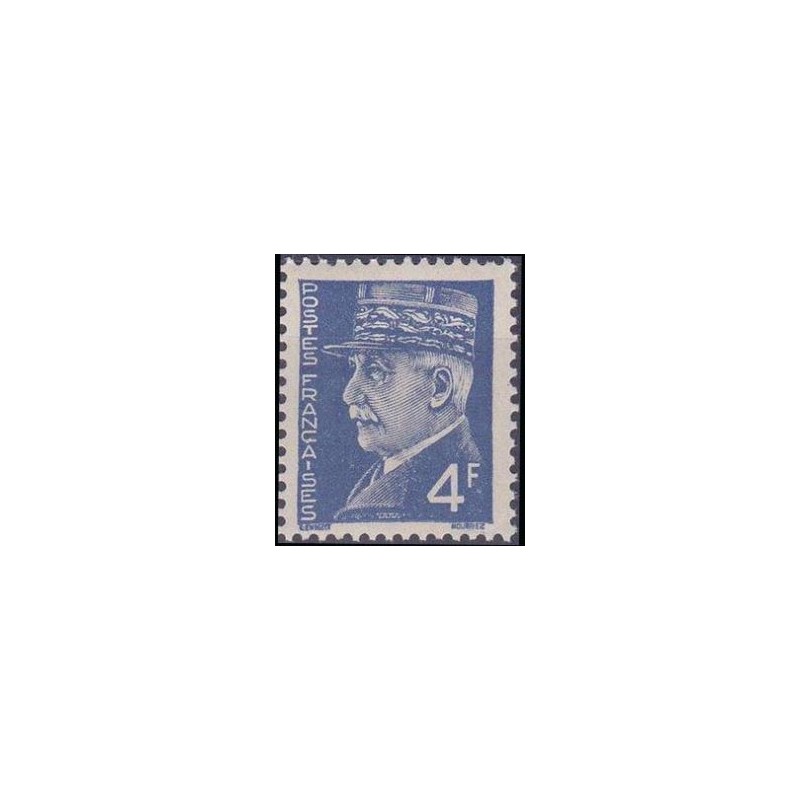 Timbre Yvert No 521A Type Pétain (Hourriez)