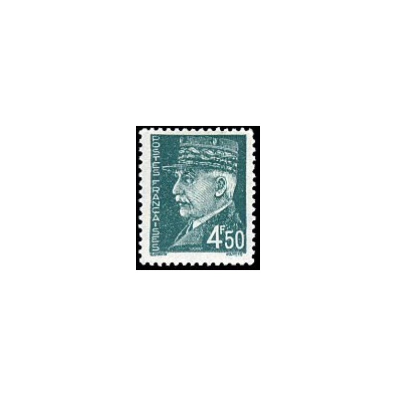 Timbre Yvert No 521B Type Pétain (Hourriez)