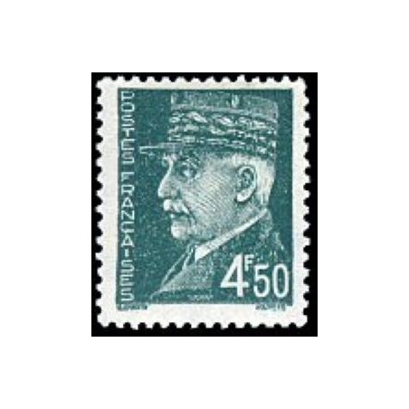 Timbre Yvert No 521B Type Pétain (Hourriez)