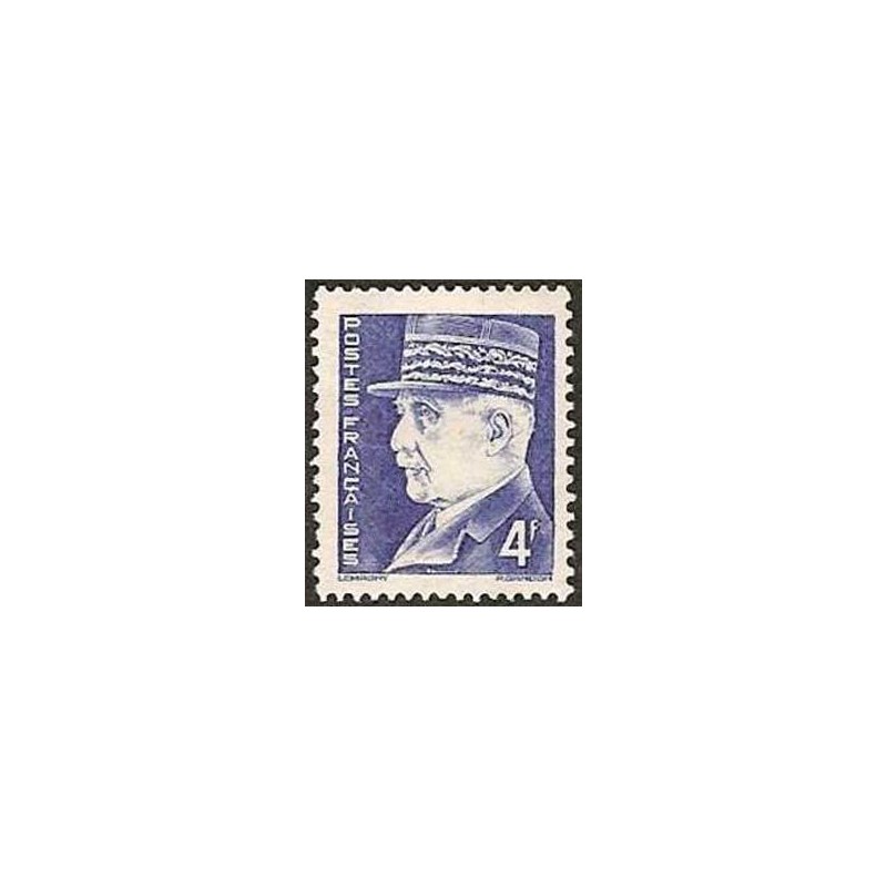 Timbre Yvert No 522 Type Pétain (Hourriez)