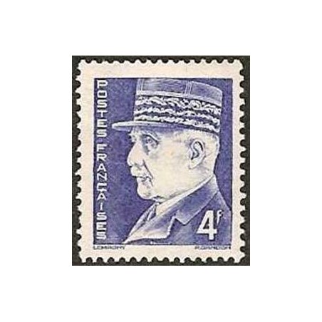 Timbre Yvert No 522 Type Pétain (Hourriez)