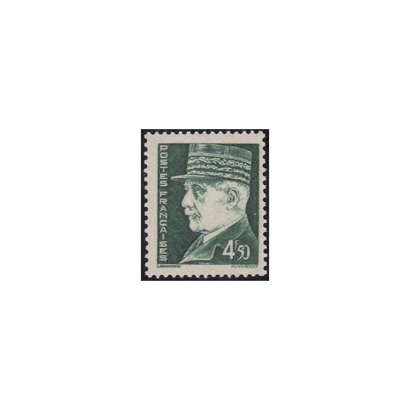 Timbre Yvert No 523 Type Pétain (Hourriez)