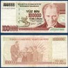Turquie Pick N°206, TTB Billet de banque de 100000 Lira 1997