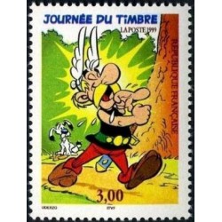 Timbre Yvert France No 3225a Journée du timbre, Astérix issu de carnet
