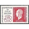 Timbre Yvert No 2863a Journée du timbre, 50 ans de la Marianne de Dulac issu du carnet