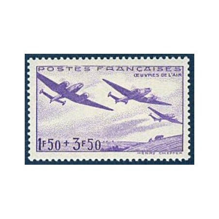 Timbre France Yvert No 540 Oeuvres de l'air