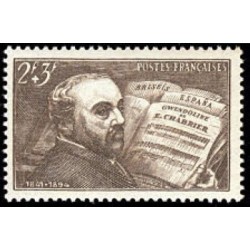 Timbre France Yvert No 542 Chabrier au piano