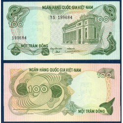 Viet-Nam Sud Pick N°26a, Billet de banque de 100 dong 1970
