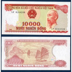 Viet-Nam Nord Pick N°115, Billet de banque de 10000 dong 1993