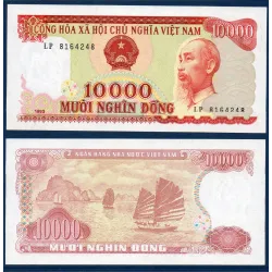 Viet-Nam Nord Pick N°115, Billet de banque de 10000 dong 1993