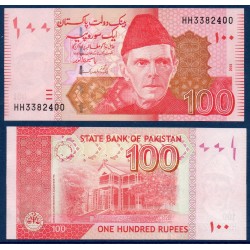Pakistan Pick N°48h, Billet de banque de 100 Rupees 2013