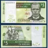 Malawi Pick N°36c, Billet de banque de 5 kwatcha 2005