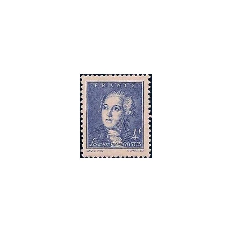 Timbre France Yvert No 581 Lavoisier antoine laurent