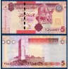 Libye Pick N°77, Billet de banque de 5 dinars 2011