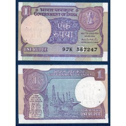 Inde Pick N°78Ag, Billet de banque de 1 Ruppe 1991 B