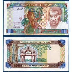 Gambie Pick N°24c, Billet de banque de 100 Dalasis 2001-2005