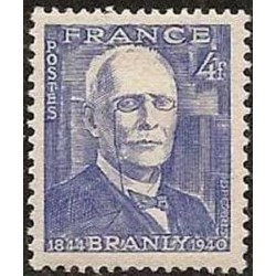 Timbre France Yvert No 599 Edouard branly