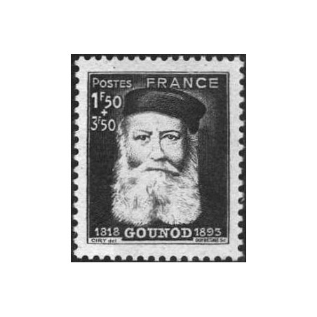 Timbre France Yvert No 601 Charles Gounod