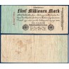 Allemagne Pick N°95, Billet de banque de 5 millions Mark 1923