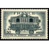 Timbre France Yvert No 609 centenaire du service postal ambulant