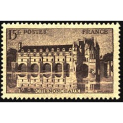 Timbre France Yvert No 610 chateau de Chenonceaux