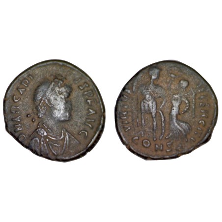 AE3 Arcadius (395-402) Ric 60 Sear 20829 Constantinople