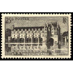 Timbre France Yvert No 611 chateau de Chenonceaux