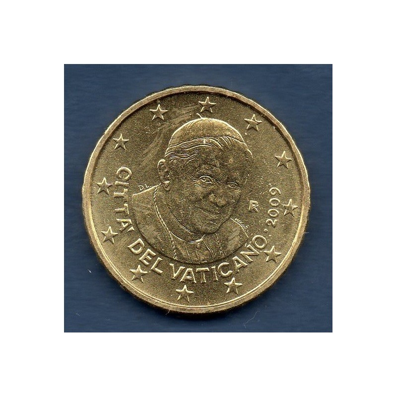 Pièce 10 centimes d'euro Vatican 2009 Benoit XVI
