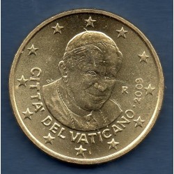 Pièce 50 centimes d'euro Vatican 2009 Benoit XVI
