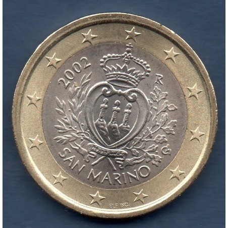 Pièce 1 euro Saint-Marin 2002