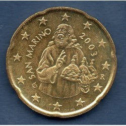 Pièce 20 centimes Saint-Marin 2003