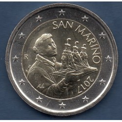 Pièce 2 euros Saint-Marin 2017