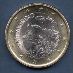 Pièce 1 euro Saint-Marin 2017