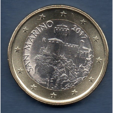 Pièce 1 euro Saint-Marin 2017