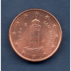 Pièce 1 centime Saint-Marin 2004