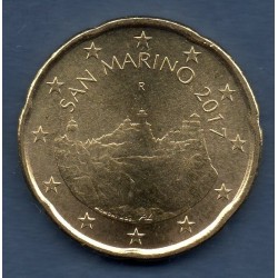 Pièce 20 centimes Saint-Marin 2017