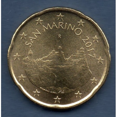 Pièce 20 centimes Saint-Marin 2017