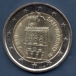 Pièce 2 euros Saint-Marin 2010