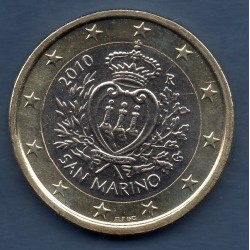Pièce 1 euro Saint-Marin 2010
