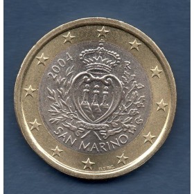 Pièce 1 euro Saint-Marin 2004