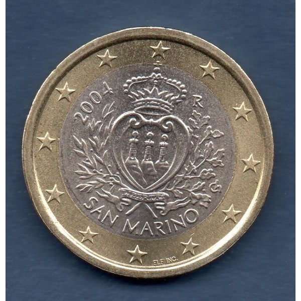 Pièce 1 euro Saint-Marin 2004