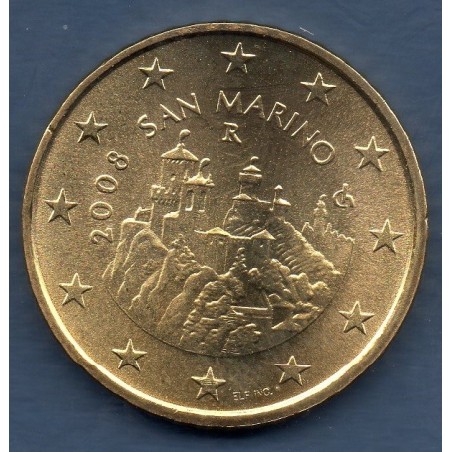 Pièce 50 centimes Saint-Marin 2008